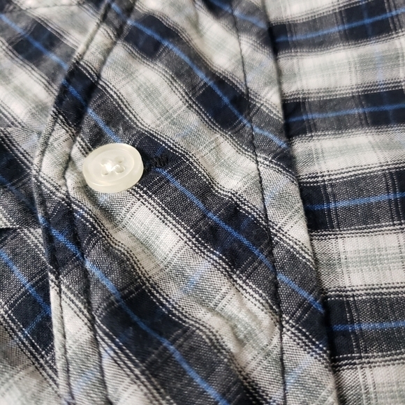 Bongo Plaid Button Down Shirt XL - Picture 5 of 9